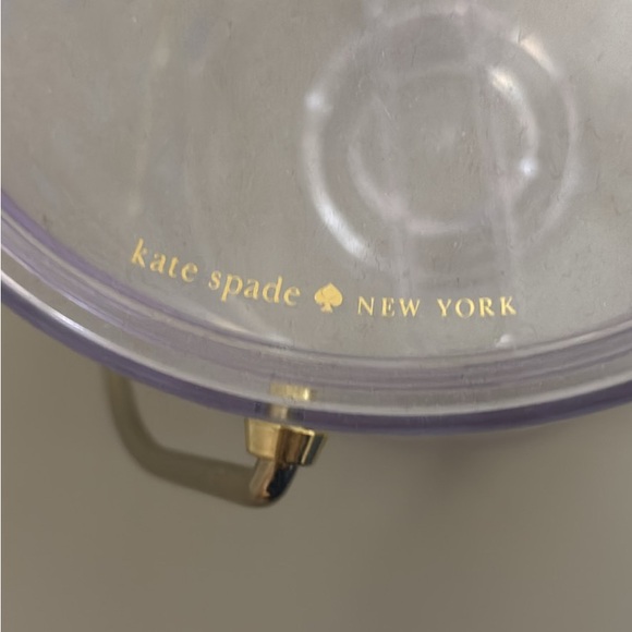 Kate Spade New York Acrylic Polka Dot Ice Bucket - Picture 3 of 3